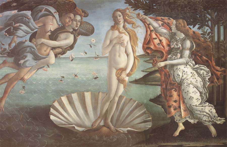 The birth of Venus